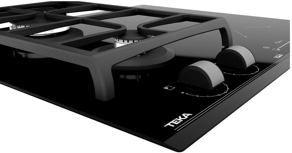 pllakë gatimi hibride gaz+induksion TEKA JZC 64322 ABN BK (E4) 60 cm 4 zona, e zezë