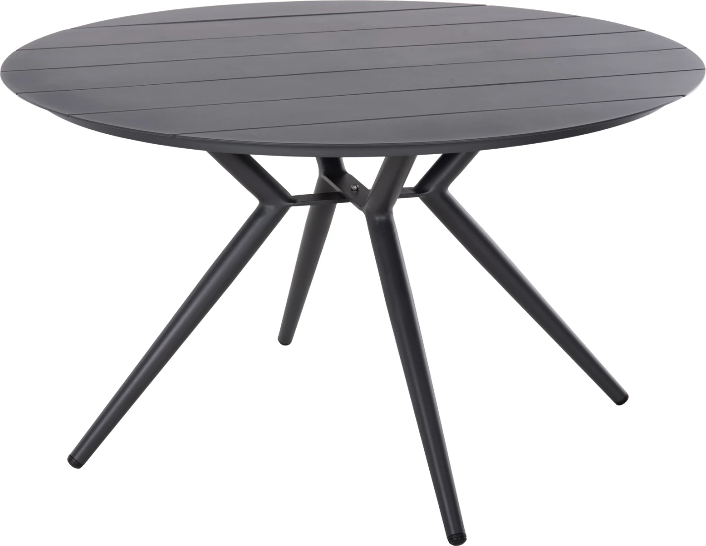 Tavolinë e jashtme e rrumbullakët HIGER FH6061.03 alumini antracit Φ126Χ73H cm