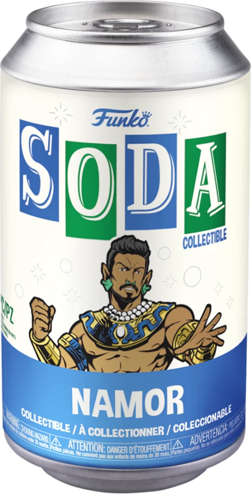 Figurinë koleksionuese Funko SODA Marvel Black Panther Namor (me Chase)
