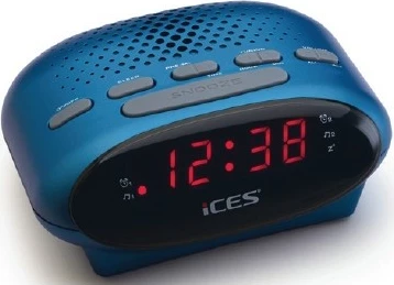 Radio alarm Lenco ICR-210, LED display, FM radio, kaltër