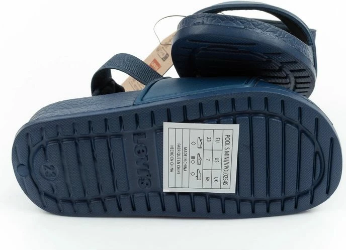 Sandale për djem Levi's Pool S Mini, navy blue