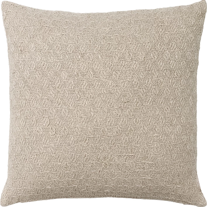 Jastëk dekorativ Mornington B, pambuk, viskozë, i bardhë, 50x50cm