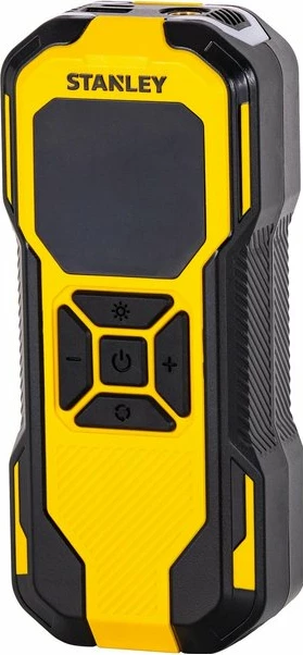 Kompresor makine Stanley SXIF0101 12 V, 10 bar, me bateri Li-Ion, power bank, i verdhë/zi, me set aksesorësh + çantë