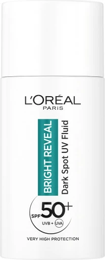 Fluid për fytyrë L'Oreal Paris Bright Reveal për femra SPF50+ 50ml