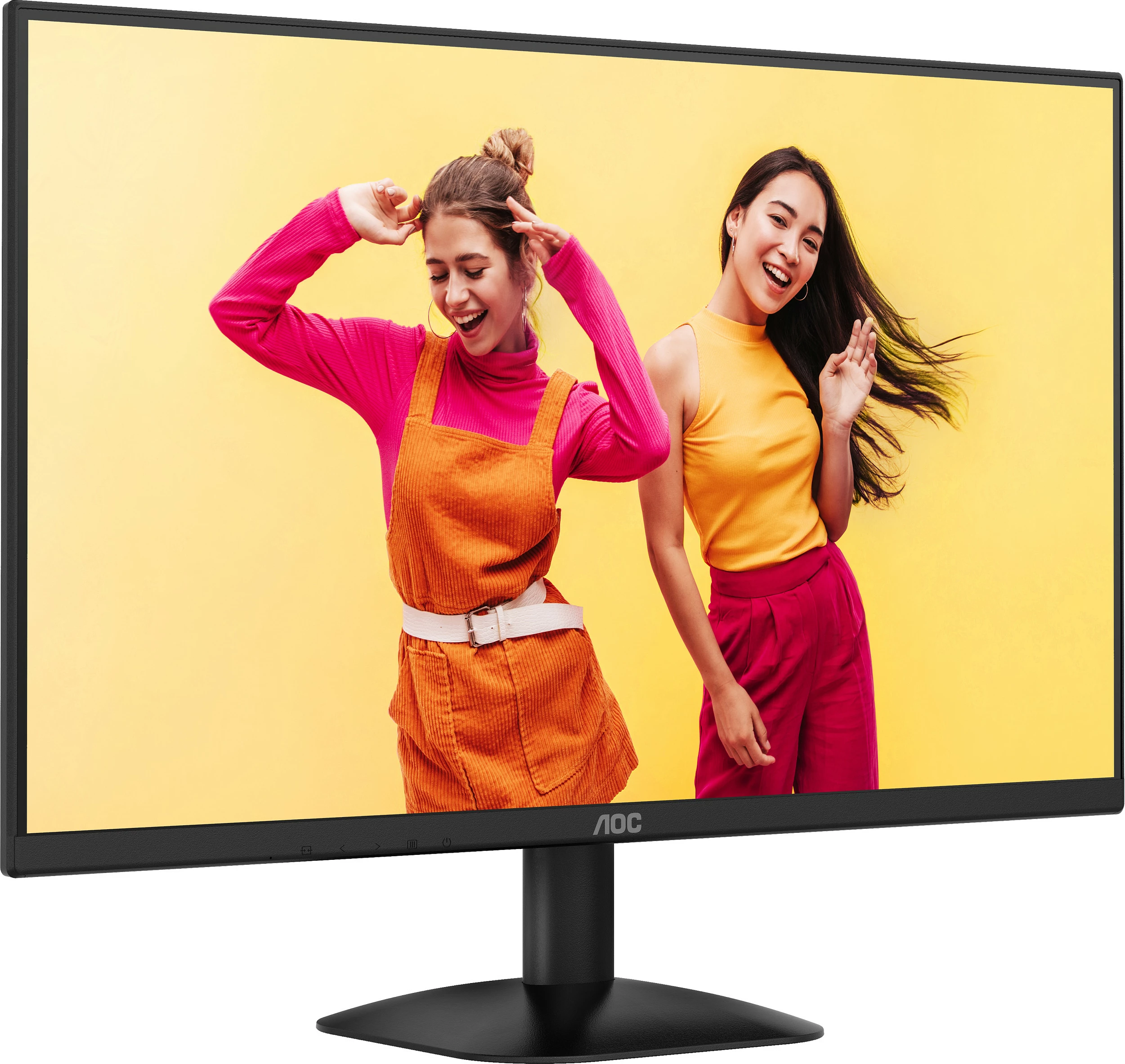 Monitor AOC 24B35HM2, 23.8", FHD, 100Hz, 1ms MPRT, Adaptive Sync, pa kornizë, i zi