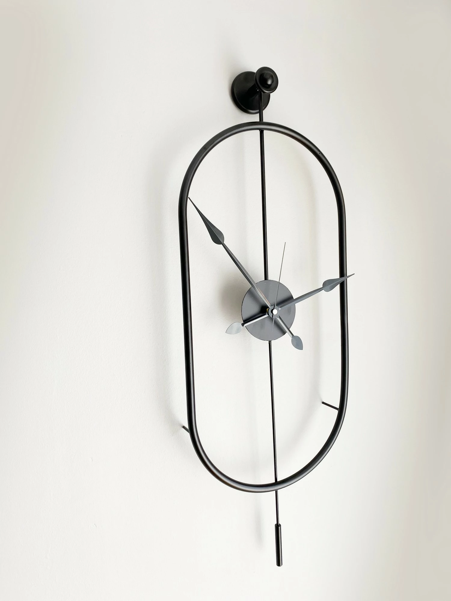 Orë muri dekorative prej metali, Wallity, Mclock-00104