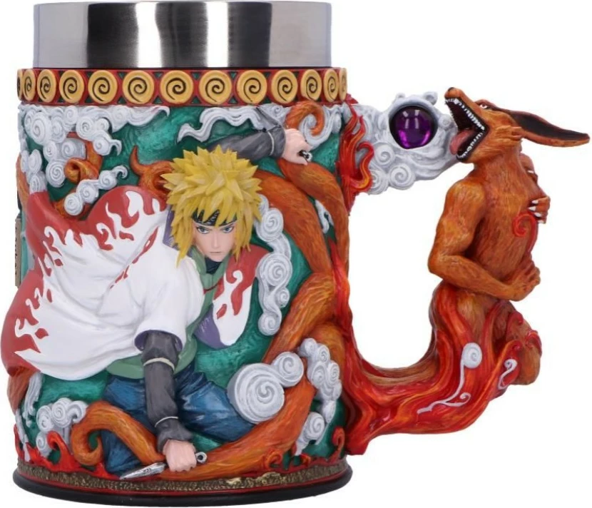 Kupë koleksionuese NEMESIS NOW Naruto Shippuden Minato Namikaze 18 cm, resin me insert inoxi, në kuti dhurate