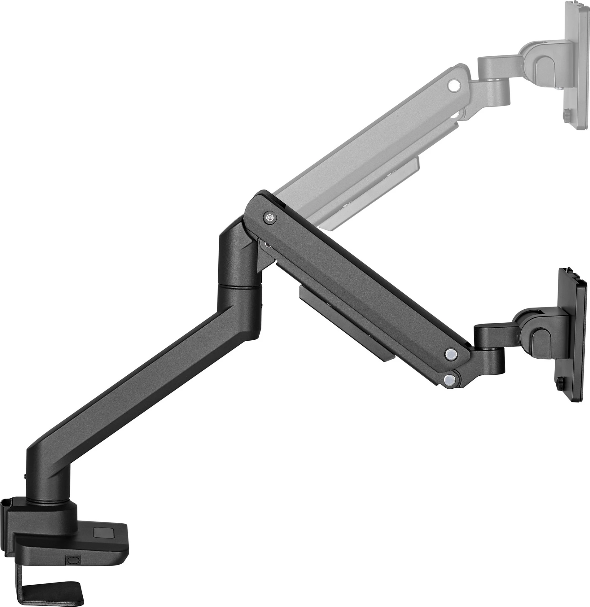 Mbajtëse tavoline për monitor Equip, 17"-49", gaz-spring, VESA 75x75/100x100, 20 kg, e zezë
