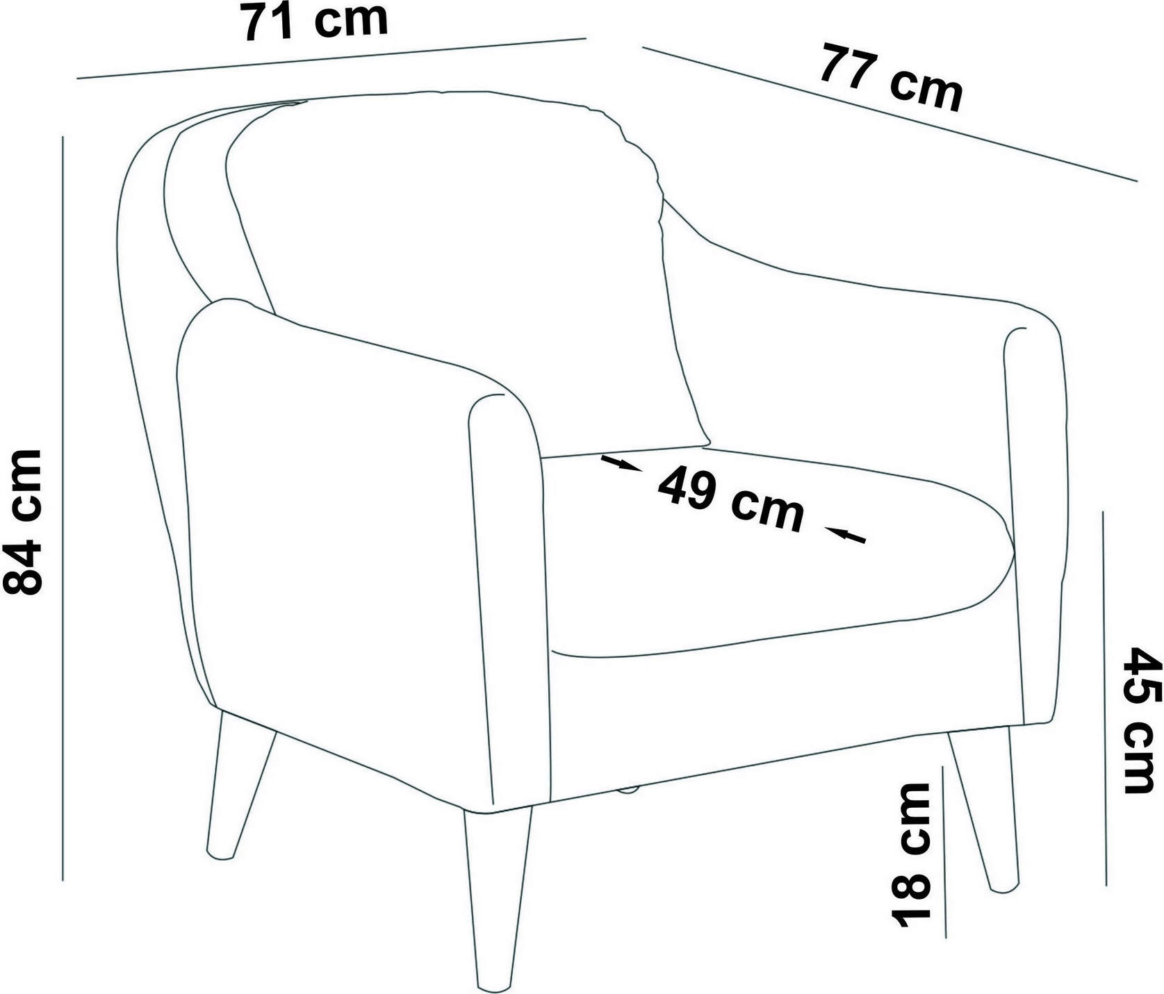 Set divani Atelier del Sofa, ngjyrë jeshile fistik, Sofia-TKM02-0400