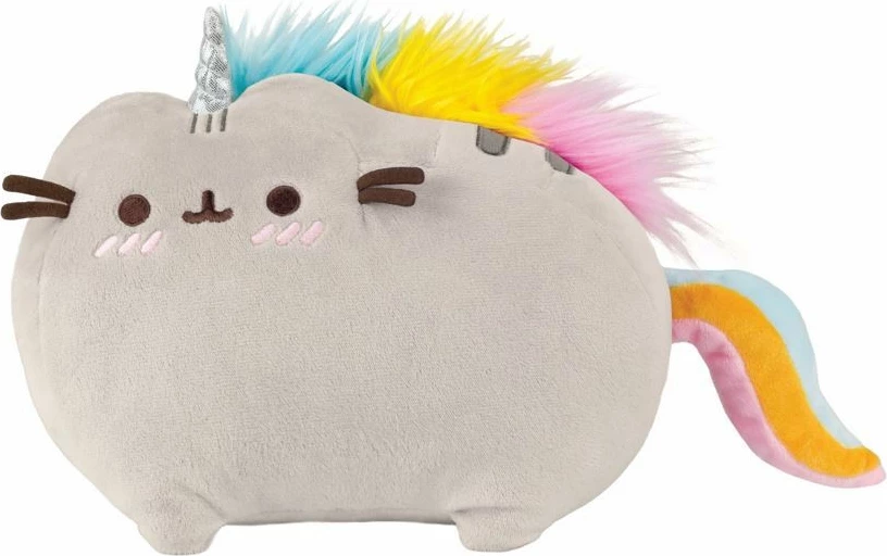 Lodër pelushi Pusheen Pusheenicorn Daffi P-236, 24 cm, shumëngjyrëshe