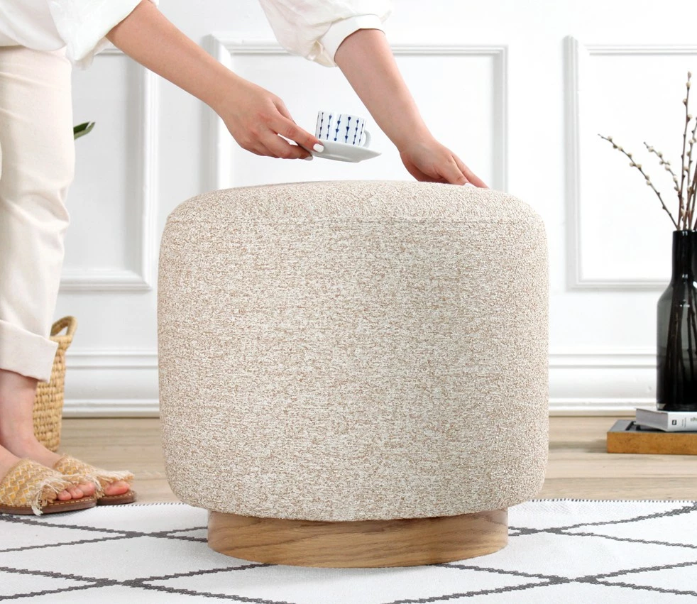 Puf Atelier del Sofa, Cheriton, ngjyrë bezhë