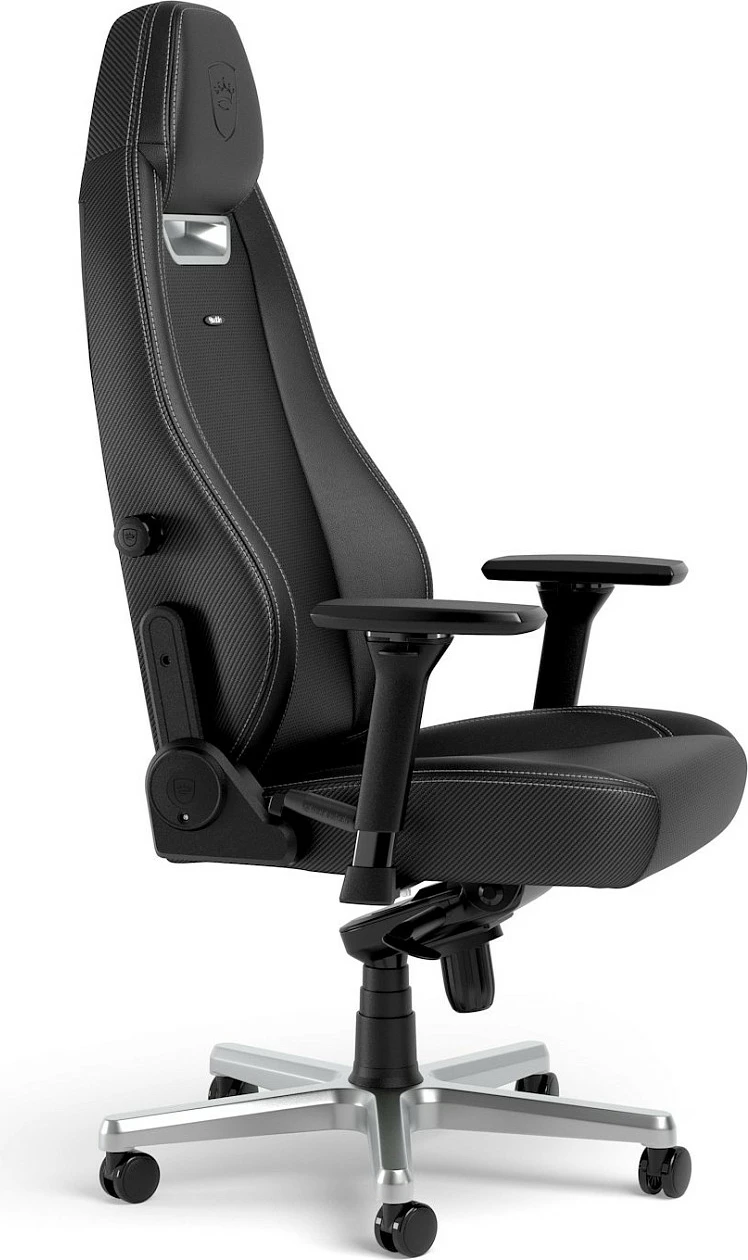 Karrige gaming Noblechairs LEGEND Silver Edition, e zezë/argjendtë