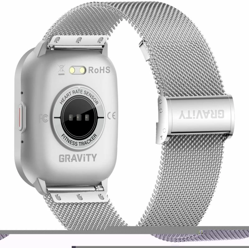 Smartwatch Gravity GT43-2, argjendtë, set rrip + byzylyk