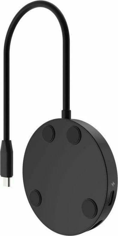 Hub USB Fixed MagHUB 7-port me karikim pa tela FIXHU-M-BK, i zi