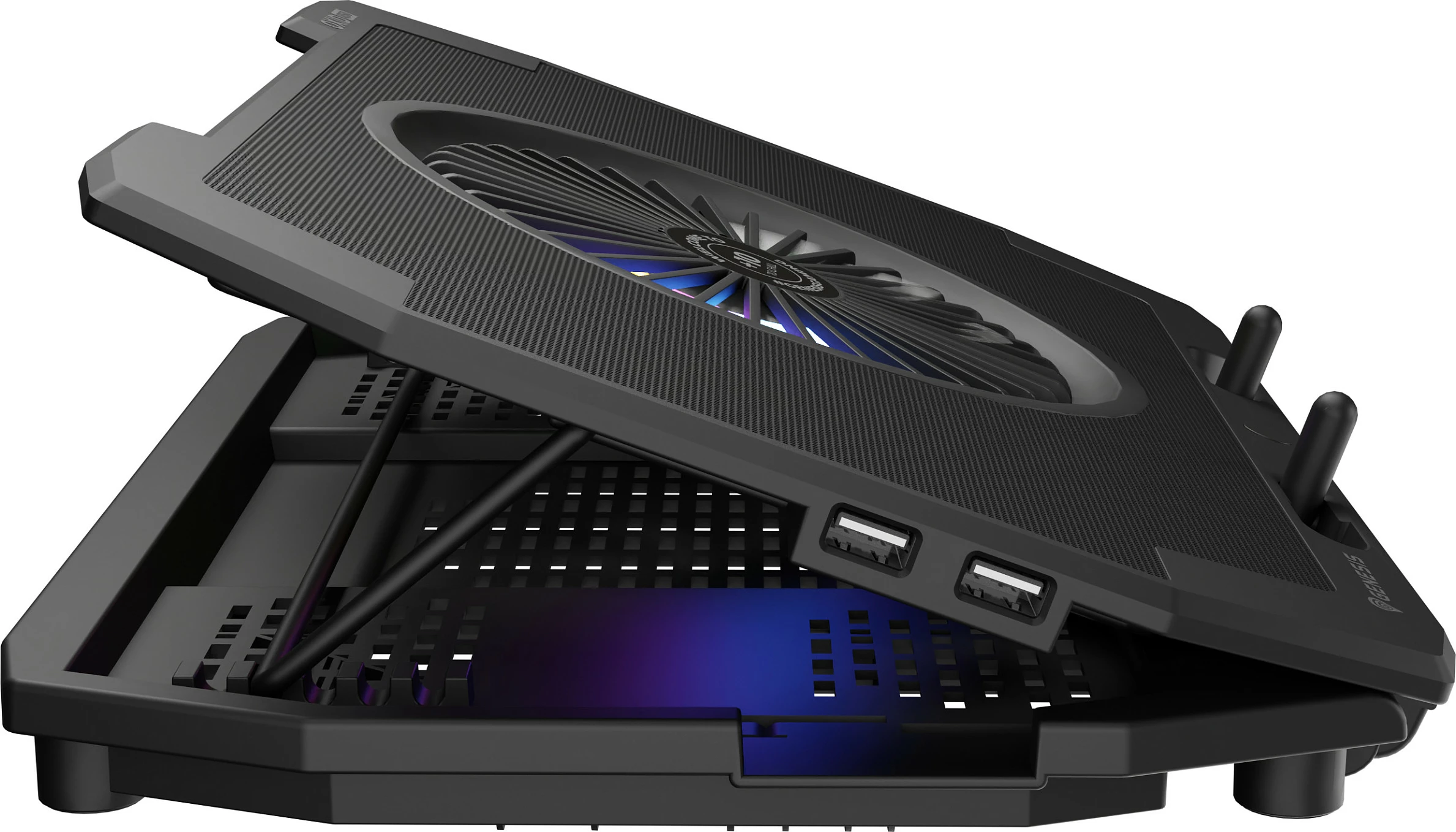 Ftohës laptopi Genesis OXID 850, 15.6-17.3 inç, LED, i zi