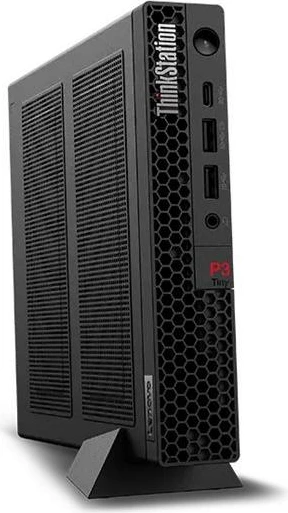 Kompjuter Lenovo ThinkStation P3 Tiny Gen 2 (30K5003KGE) Core Ultra 5, 16GB RAM, 512GB SSD, Windows 11 Pro, e zezë