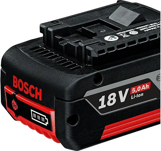 Bateri Bosch GBA 18V 5.0Ah Li-Ion, e zezë/kuqe