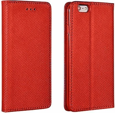 Mbështjellës flip magnetik HAVANA MPN 12000 për Samsung Galaxy A72/A726, i kuq