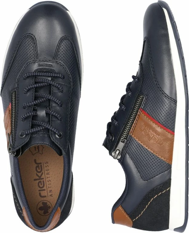 Këpucë për meshkuj Rieker, navy blue
