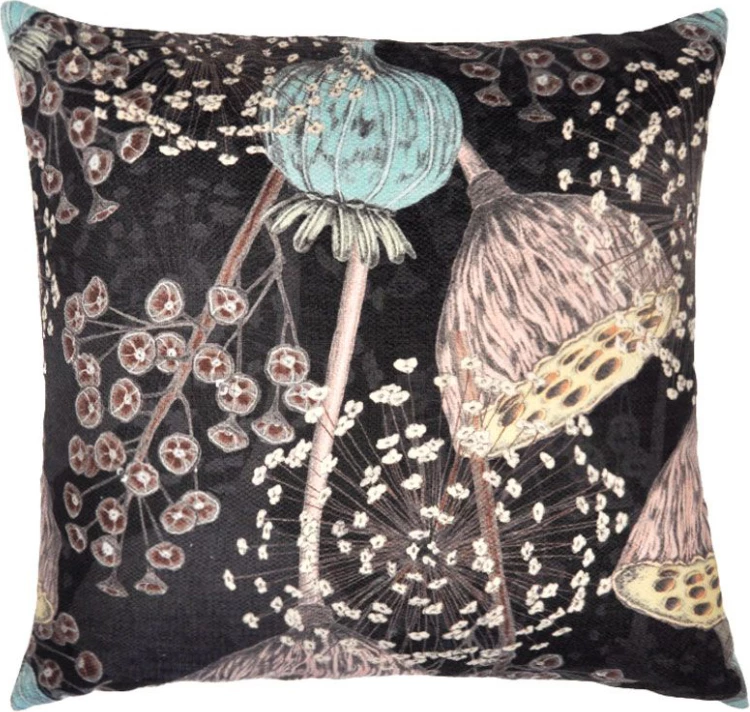 Jastëk dekorativ Sueno 1, pëlhurë shenil, shumëngjyrësh, 45x45cm