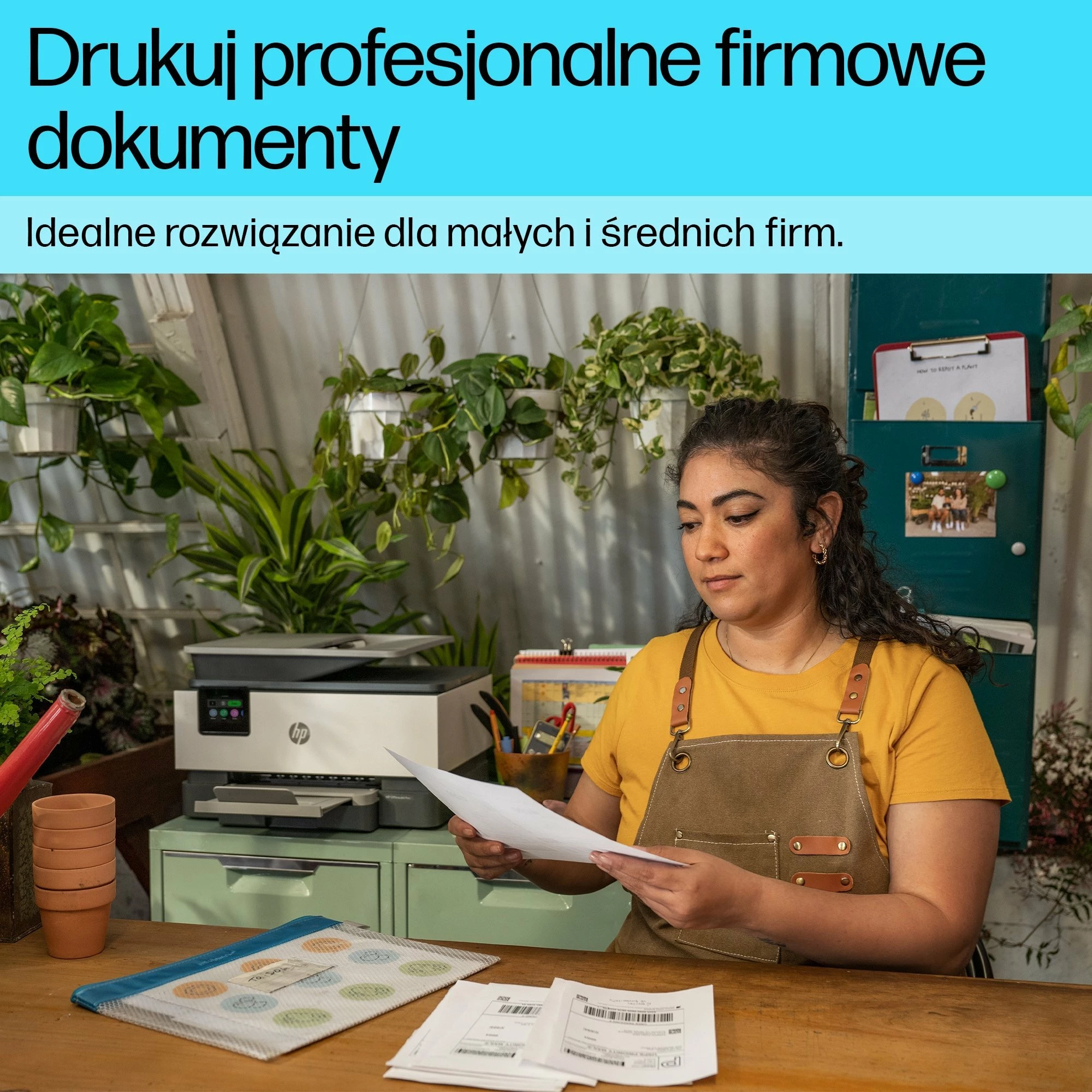 Printer multifunksional inkjet HP OfficeJet Pro 9125e (403X5B), A4, Wi‑Fi/Ethernet/USB, duplex print/scan, ADF, 512 MB, bardhë/gri