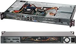 Kasë rack Supermicro CSE-505-203B, 1U, DDR4, 200W