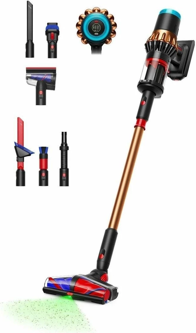 Fshesë pa kabllo Dyson V16 Piston Animal WE, 1.3L, 70min, HEPA, e zezë/më bakër