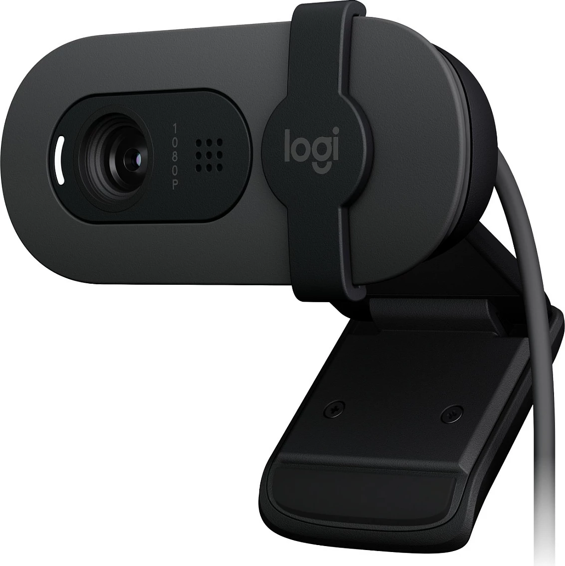 Webcam Logitech Brio 105, 2 MP, Full HD, kabllo USB-A, e zezë