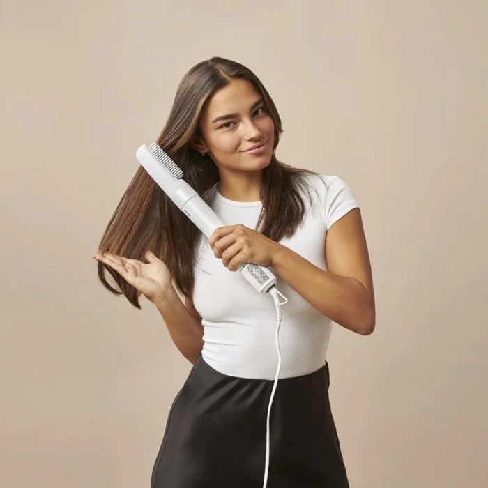 Stilues flokësh UFESA Pro Glam Essence 1500W Coanda, MPN 60506076, set 6 aksesorë, e bardhë