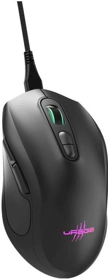 Maus gaming uRage Reaper 340, me kabllo, 8000 DPI, RGB, e zezë