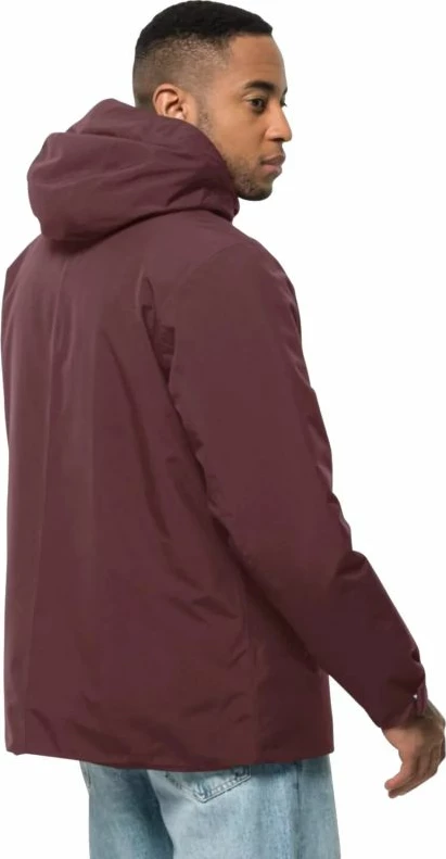 Jakne për meshkuj Jack Wolfskin, e kuqe