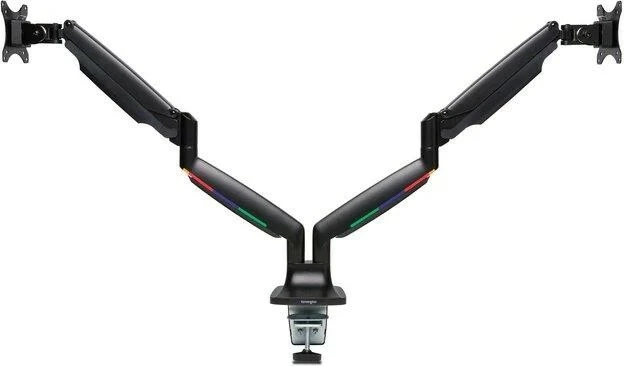 Mbajtëse monitorësh Kensington K59601WW, për dy monitorë, rregullim i lartësisë me një prekje, e zezë