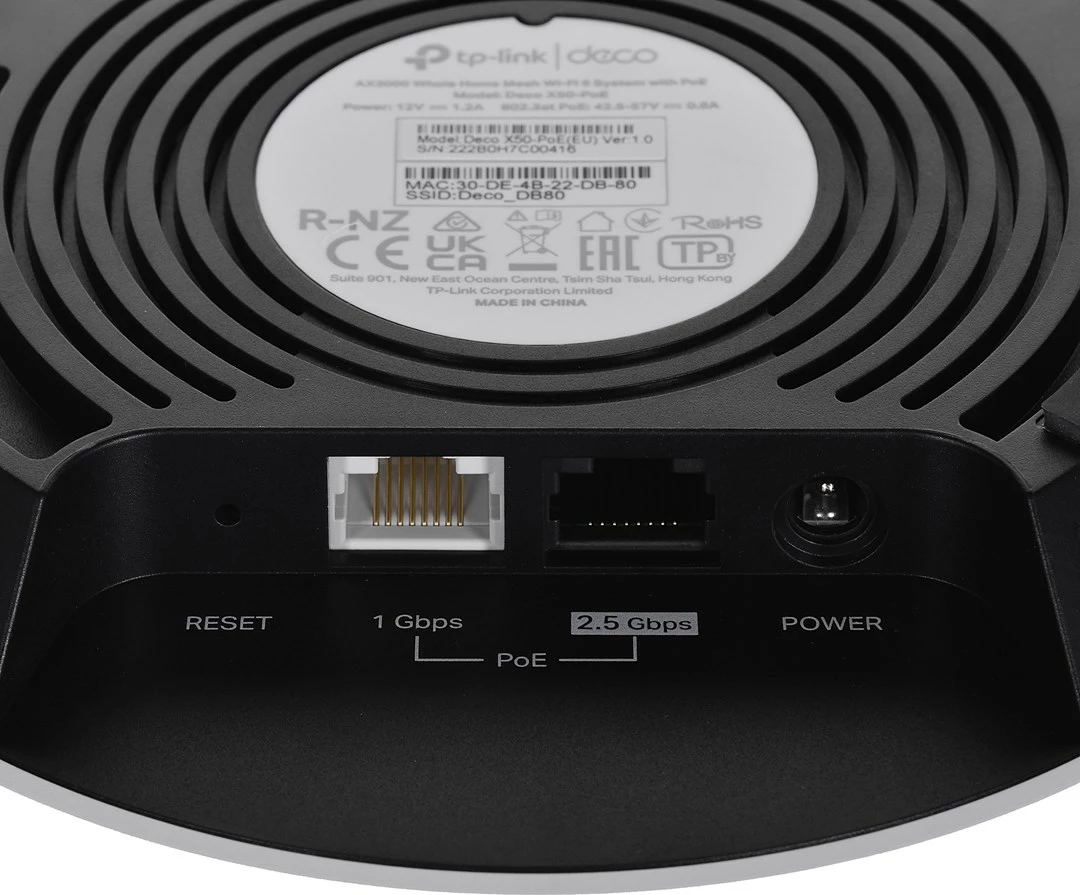 Mesh TP-LINK Deco X50-PoE, 3 copë, e bardhë