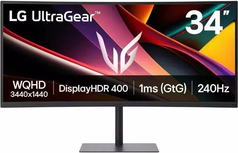 Monitor gaming LG UltraGear 34G630A-B 34\" UWQHD 240Hz 1ms Curved FreeSync, i zi