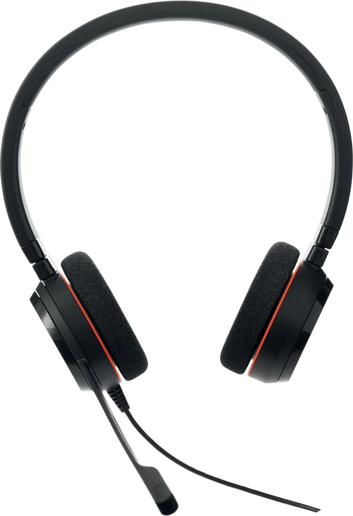 Kufje Jabra Evolve 20 UC Stereo, me kabllo, USB Type-A, të zeza