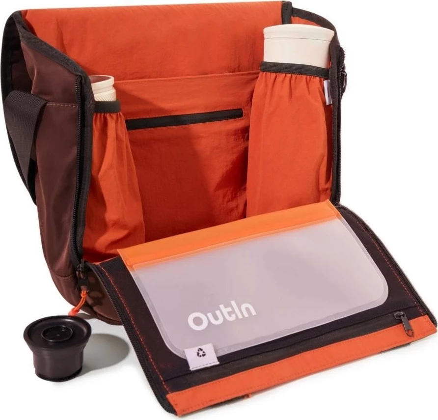 Qantë OutIn Flex OT-FM-01-AB për ekspres kafeje, najlon, ngjyrë kafe