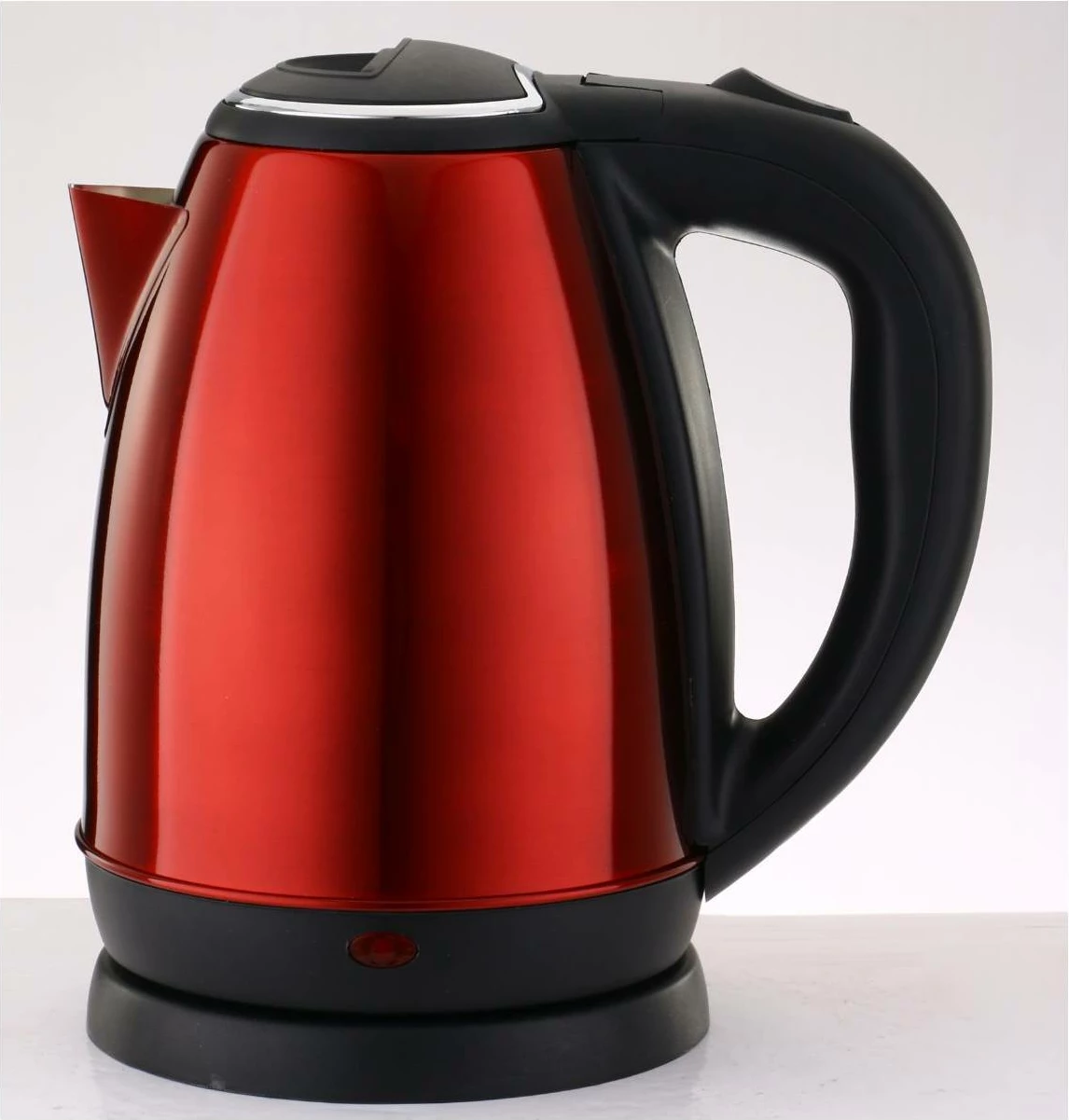 Zierëse uji, Elit WKM, 1.7 L, çelik inox, bazë 360°, filtër gëlqereje, e kuqe