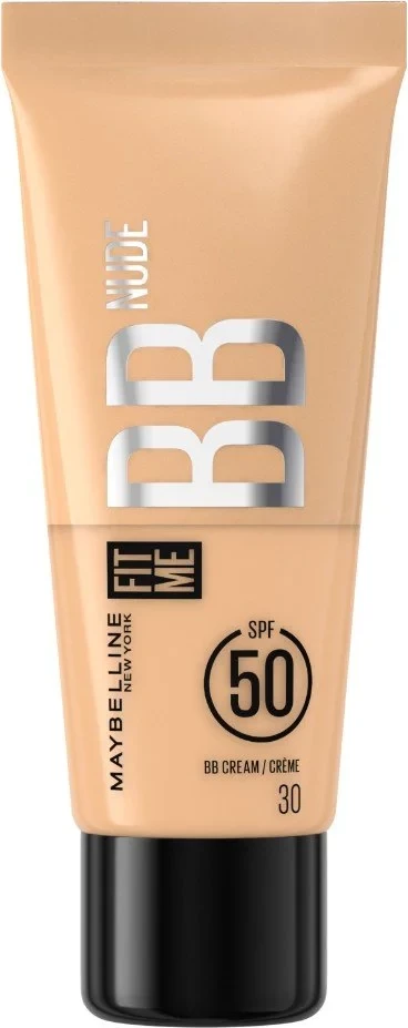 BB Nude SPF 50 Maybelline New York Fit Me, №30, 30 ml