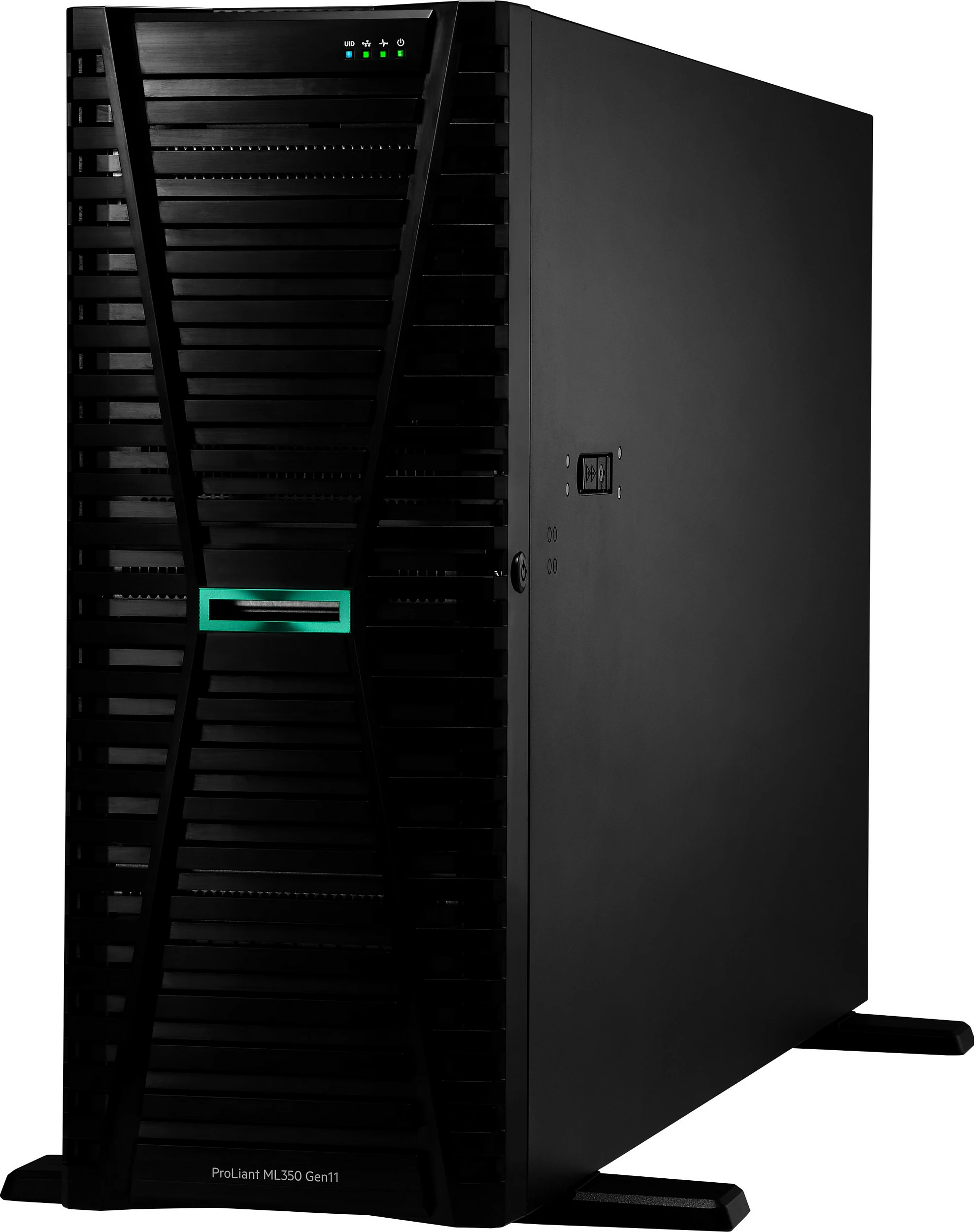 Server tower HPE ProLiant ML350 Gen11, Xeon 4510 12-Core 2.4GHz, 64GB DDR5 ECC, 2x960GB SSD, 4xRJ-45, 2x1000W, i zi