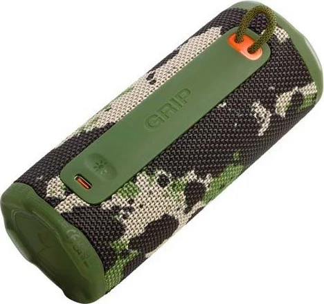 Altoparlant Bluetooth portativ JBL Grip Squad 16W IP68 Bluetooth 5.4 deri 14 orë, kamuflazh gjelbër/zi