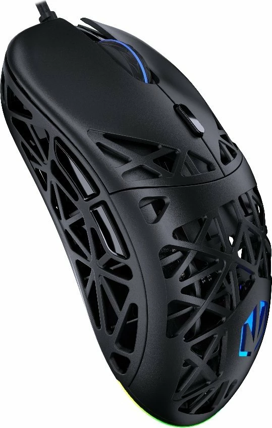 Maus Endorfy LIV EY6A020 12000 DPI USB me kabllo RGB 6 butona, e zezë