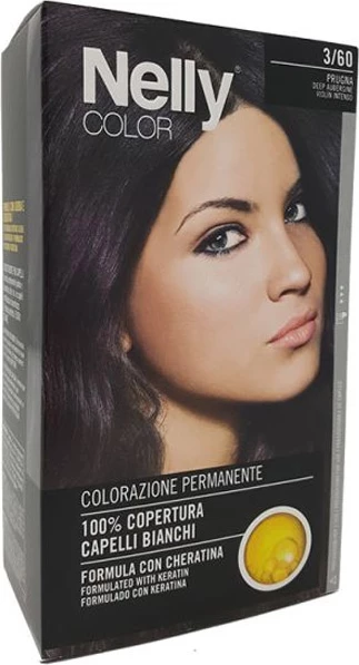 Nelly color hair dye 50+50 ml 3/60