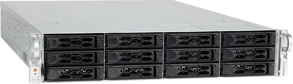 Server rack bluechip SERVERline R52314s, 2x AMD EPYC 7313, 64GB RAM, 2x480GB SSD, Avago 9560-8i, TPM-Modul