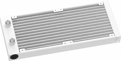 Ftohës uji AIO Deepcool LM240 WH 240 mm, ekran IPS 2.4\", ARGB, set 2x120 mm, i bardhë