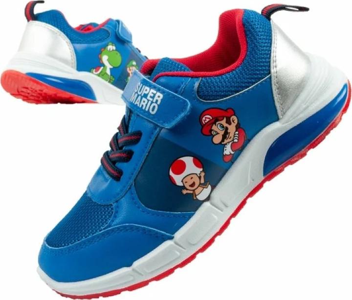 Atlete fëmijësh Leomil Super Mario me LED, të kaltra