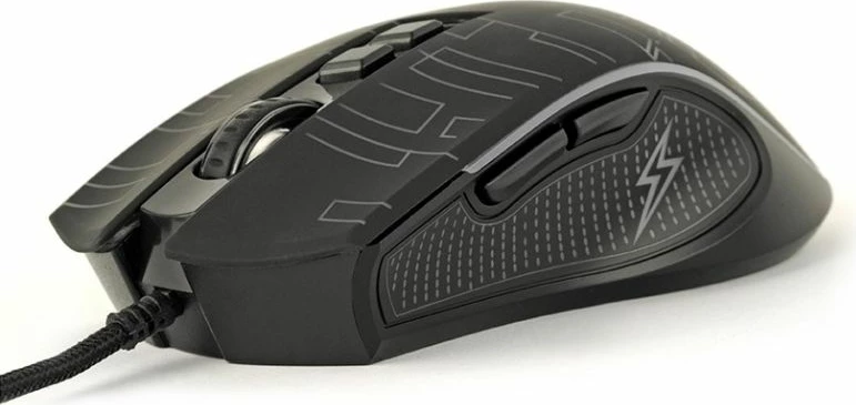maus gaming Gembird RGB, i zi