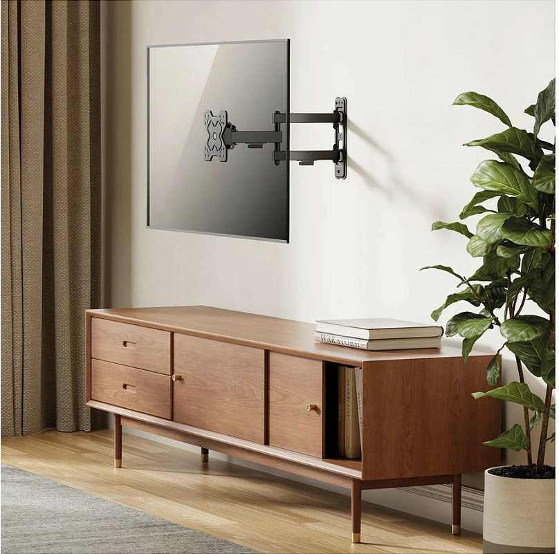 Mbajtëse muri për TV/Monitor VALUE, 13-32", VESA 75x75-100x100, me 3 nyje, deri 20 kg, e zezë