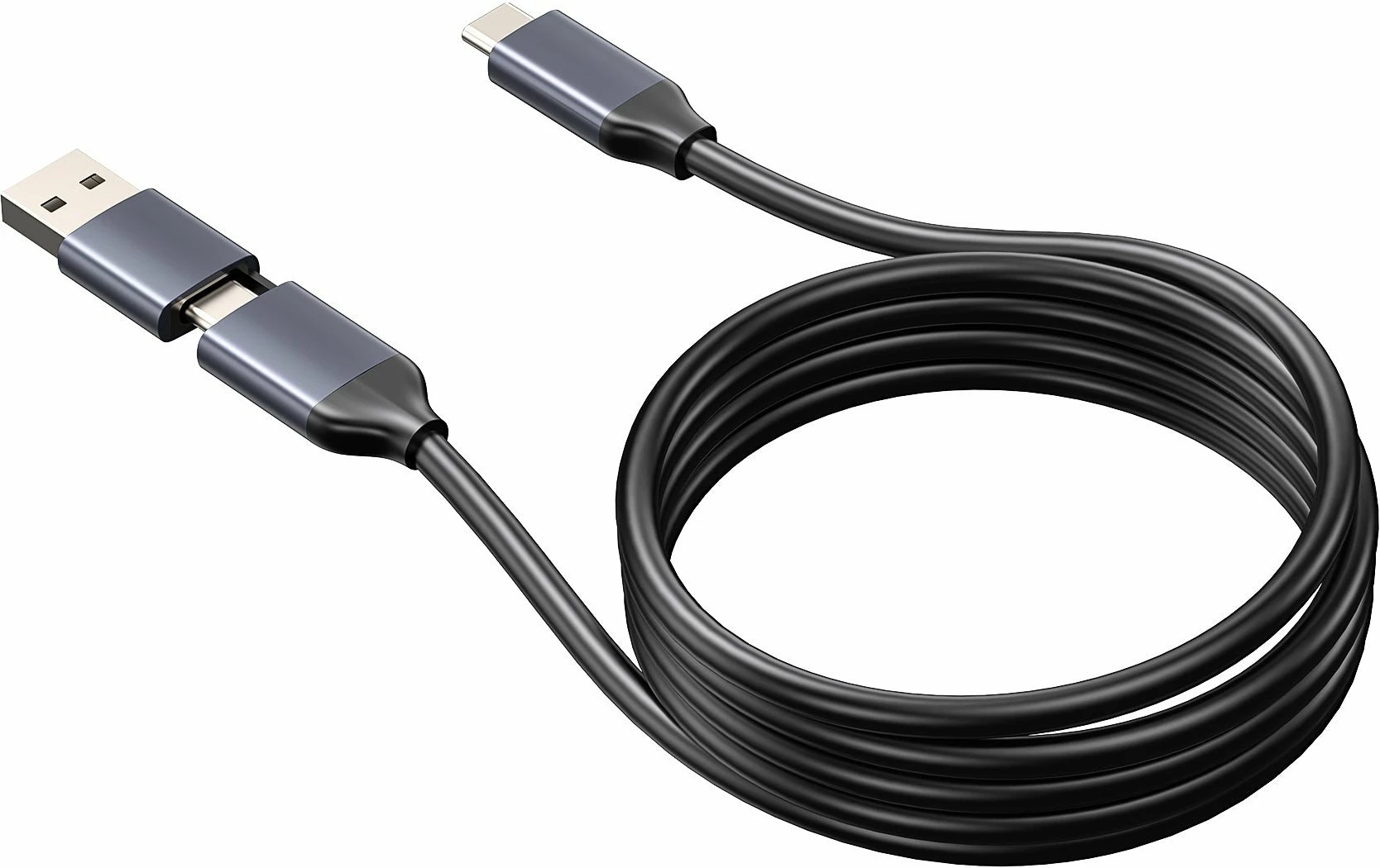 Stacion docking Unitek D1135AGY01 DisplayLink Triple 4K USB-C/Thunderbolt, 100W PD, silver