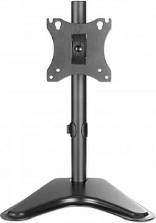Mbajtës tavoline për monitor MANHATTAN, 17-27", VESA 75x75/100x100, deri 7 kg, rrotullues dhe i animueshëm, i zi