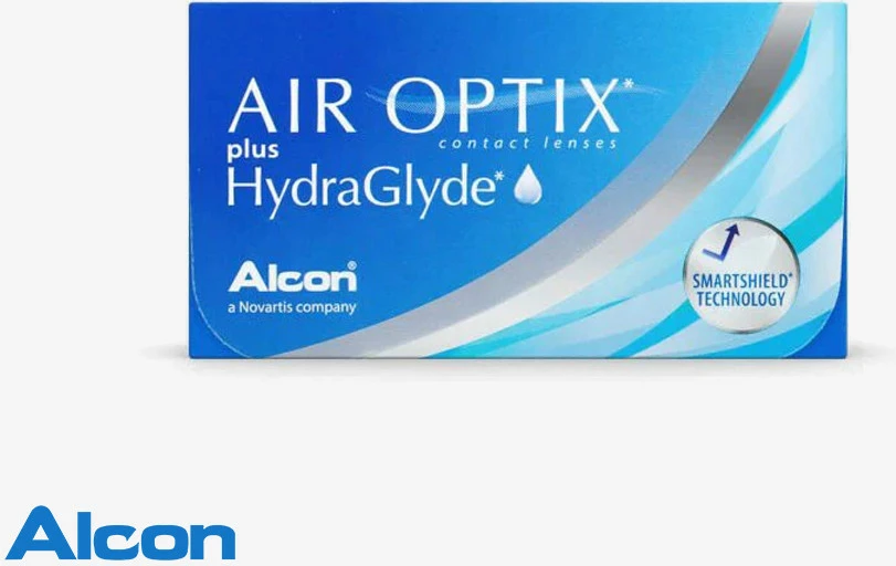 Lente kontakti AirOptix Plus Hydraglyde (6+2 cope) - +6.00